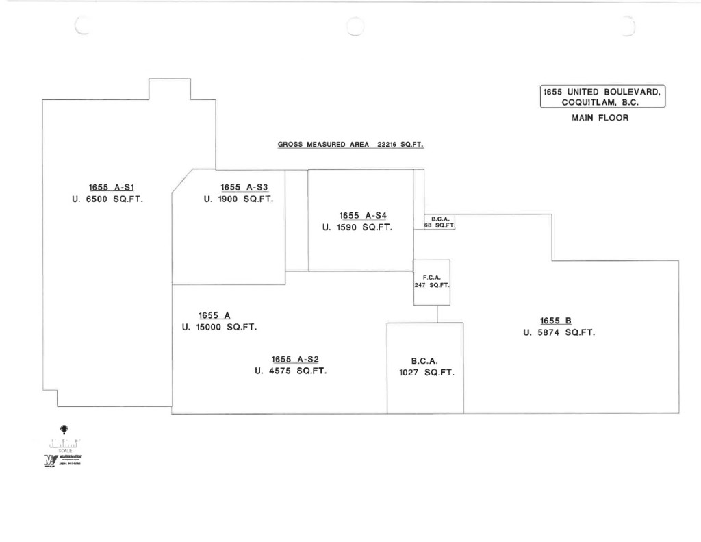1655 UB Floor Plan